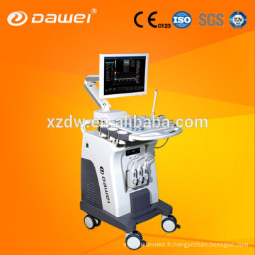 Appareil de vente chaude médical 3d cardiologie animal échographie scanner &amp; trolly cardiologie animal échographie scanner